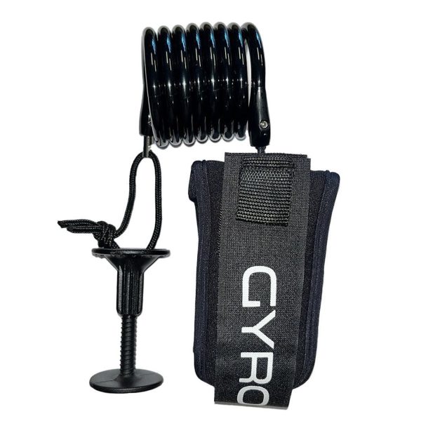 Gyroll Bodyboard Bicep Leash - Black