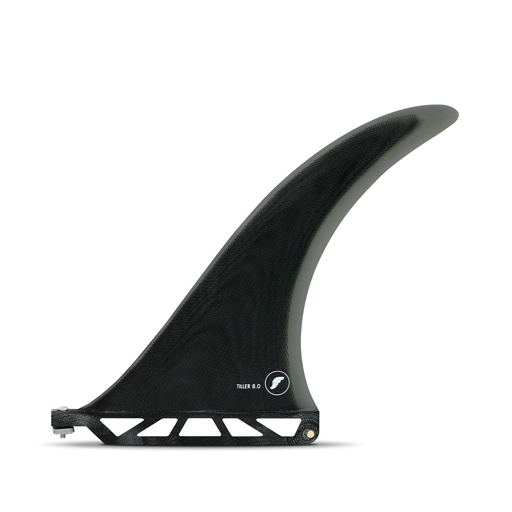 8.0 Tiller Single Fin Black Grey