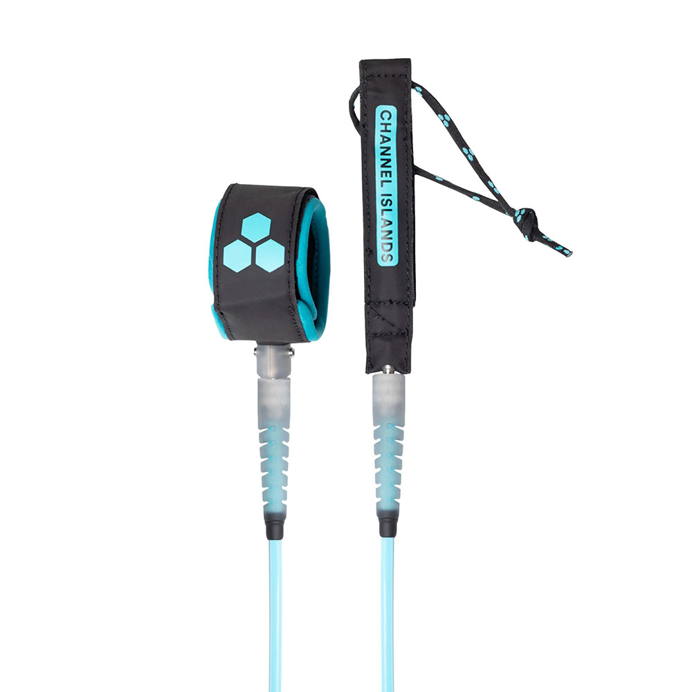 6.0 CI Hex Everyday Leash - Cyan Black