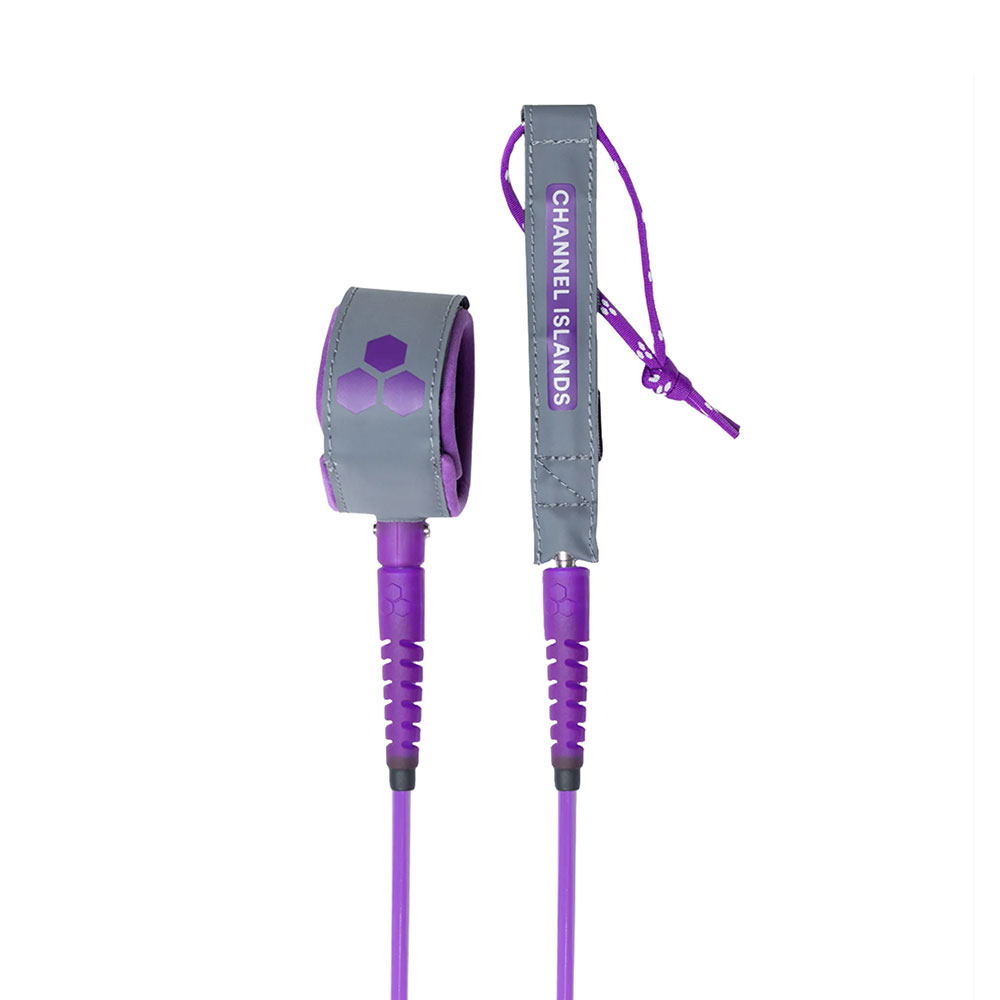 6.0 CI Hex Comp Leash - Light Grey