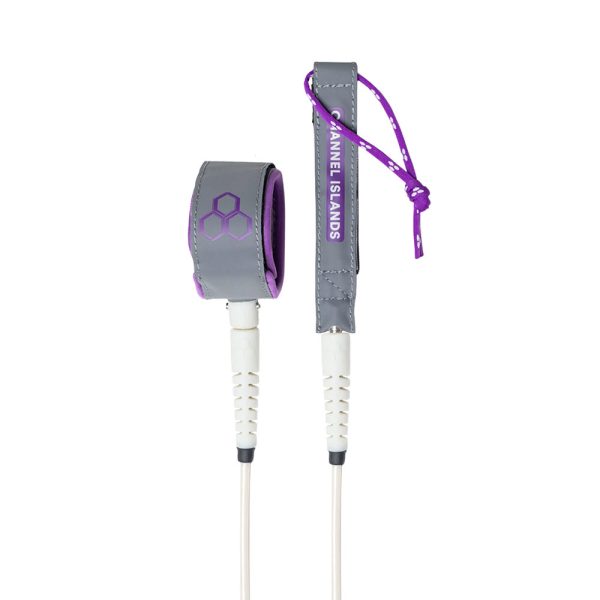 Dane Reynolds Comp Leash - Light Grey