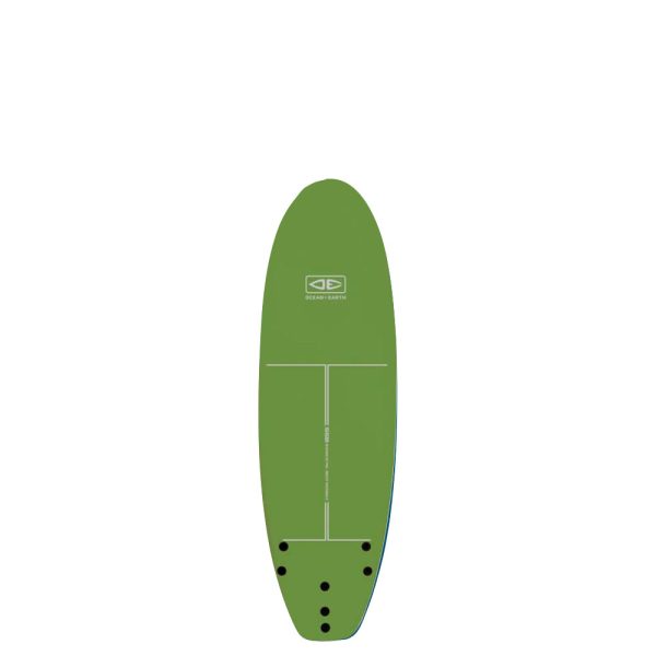 6'0 SSB School Softboard - Fern