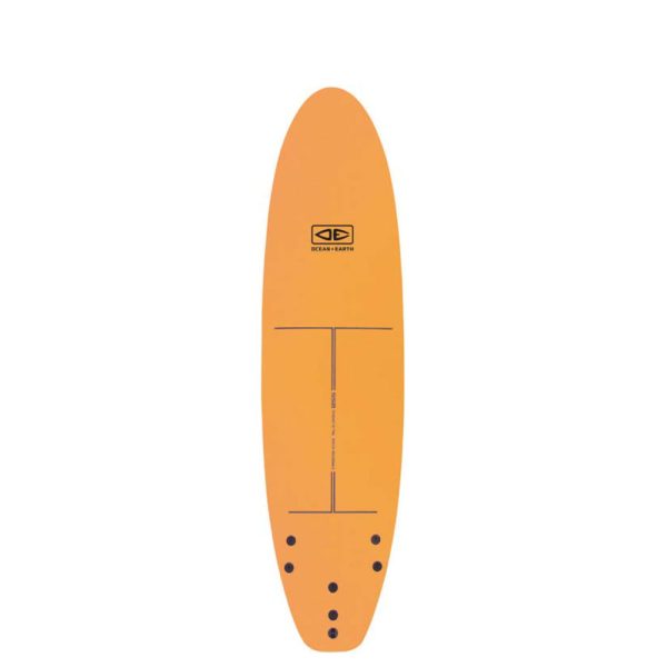 7'6 SSB School Softboard - Saffron