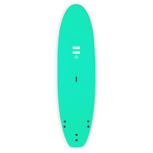 9'0 Indio Easy Going Softboard - Turquoise