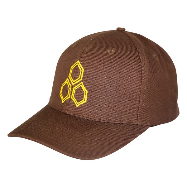 CI DOUBLE HEX HAT BROWN
