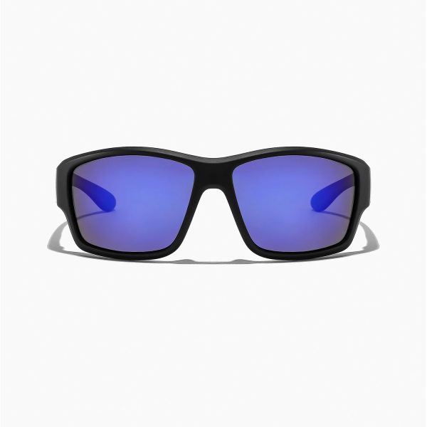 Ritual - The Decline - Matte Black / Blue Reflective Polarised