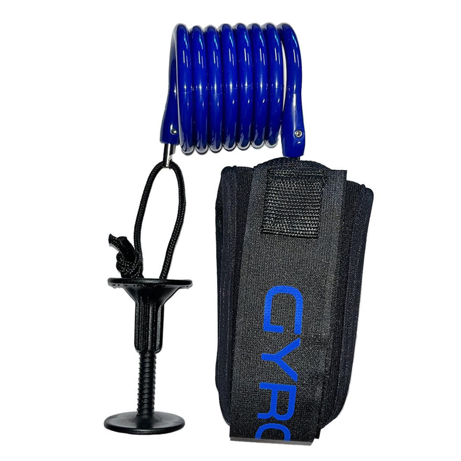 Gyroll Bodyboard Bicep Leash - Blue
